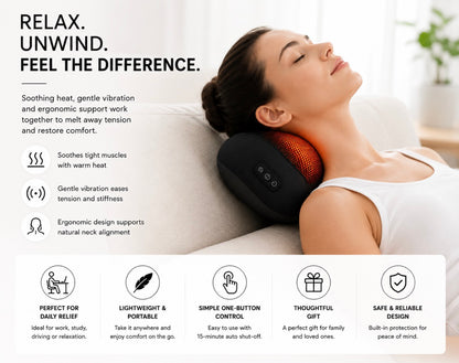 Valevor Therma-relief 3-in-1 neck therapy pillow
