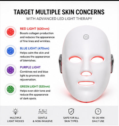 Valevor Lumi-Glow LED Therapy Mask